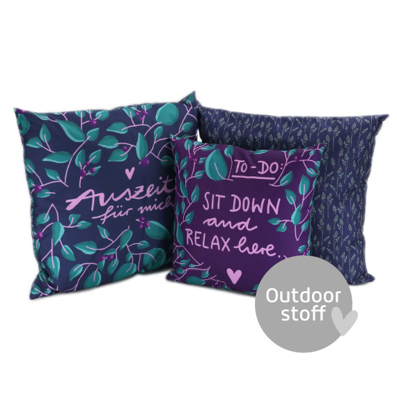 Kissenstoff - DIY - Kissen-Set - In the Garden - EMJO-DESIGN - Outdoorstoff - abby and amy