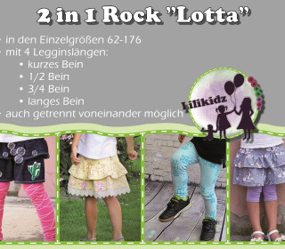 Ebook - 2in1 Rock Lotta Gr. 62 - 176 - Lilikidz