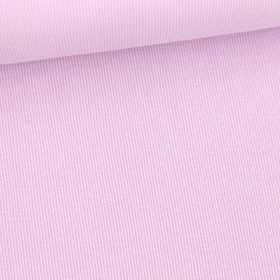 Bündchen Standard - Feine Rippen - Uni - Lavendel Pastell - #441