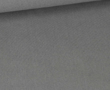 Canvas - feste Baumwolle - Light & Lush - Washed Look - 440g - Uni - Grau