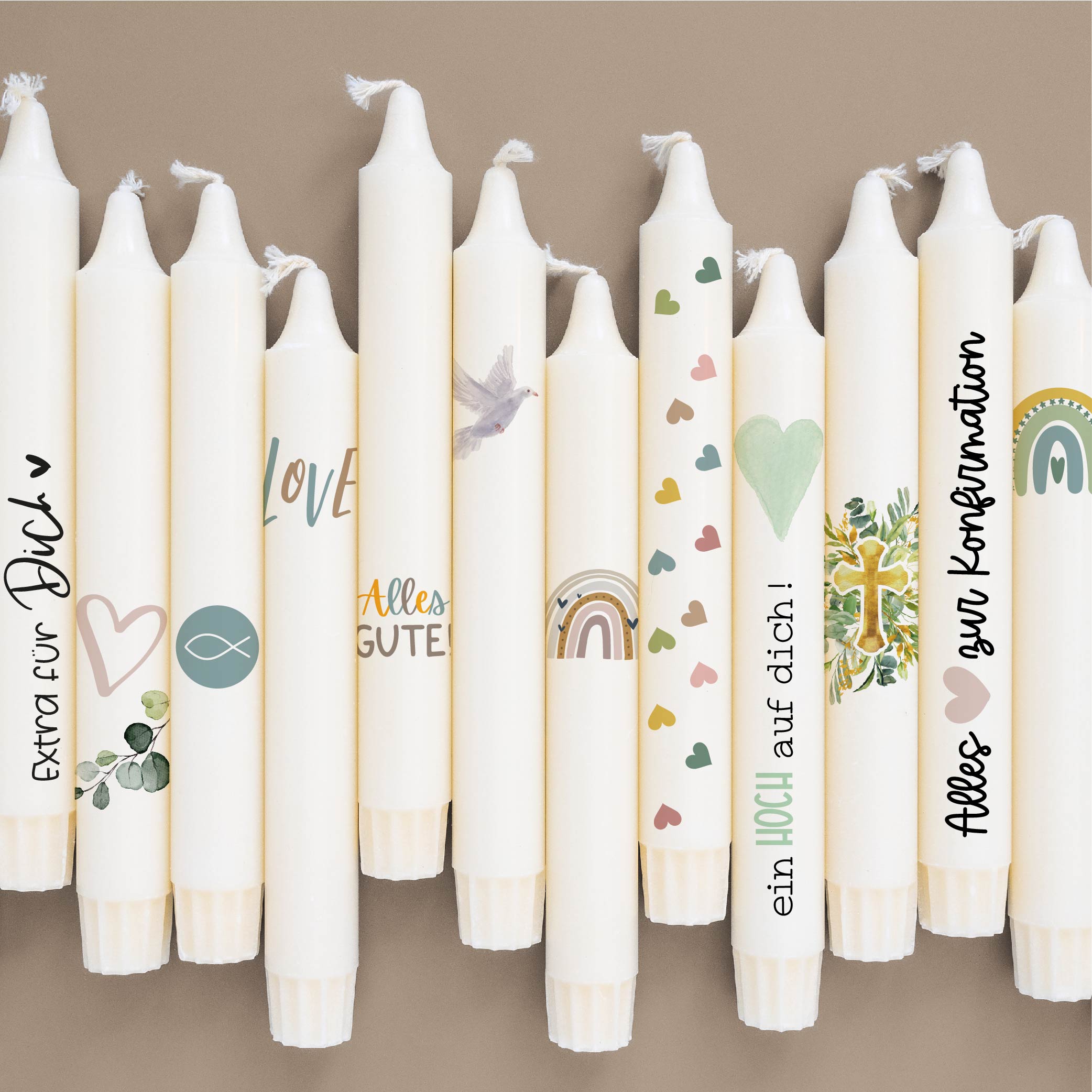 8 Fogli Tattoo Per Candele Fai Da Te: Decora Fino A 140 Candele Con Stile!