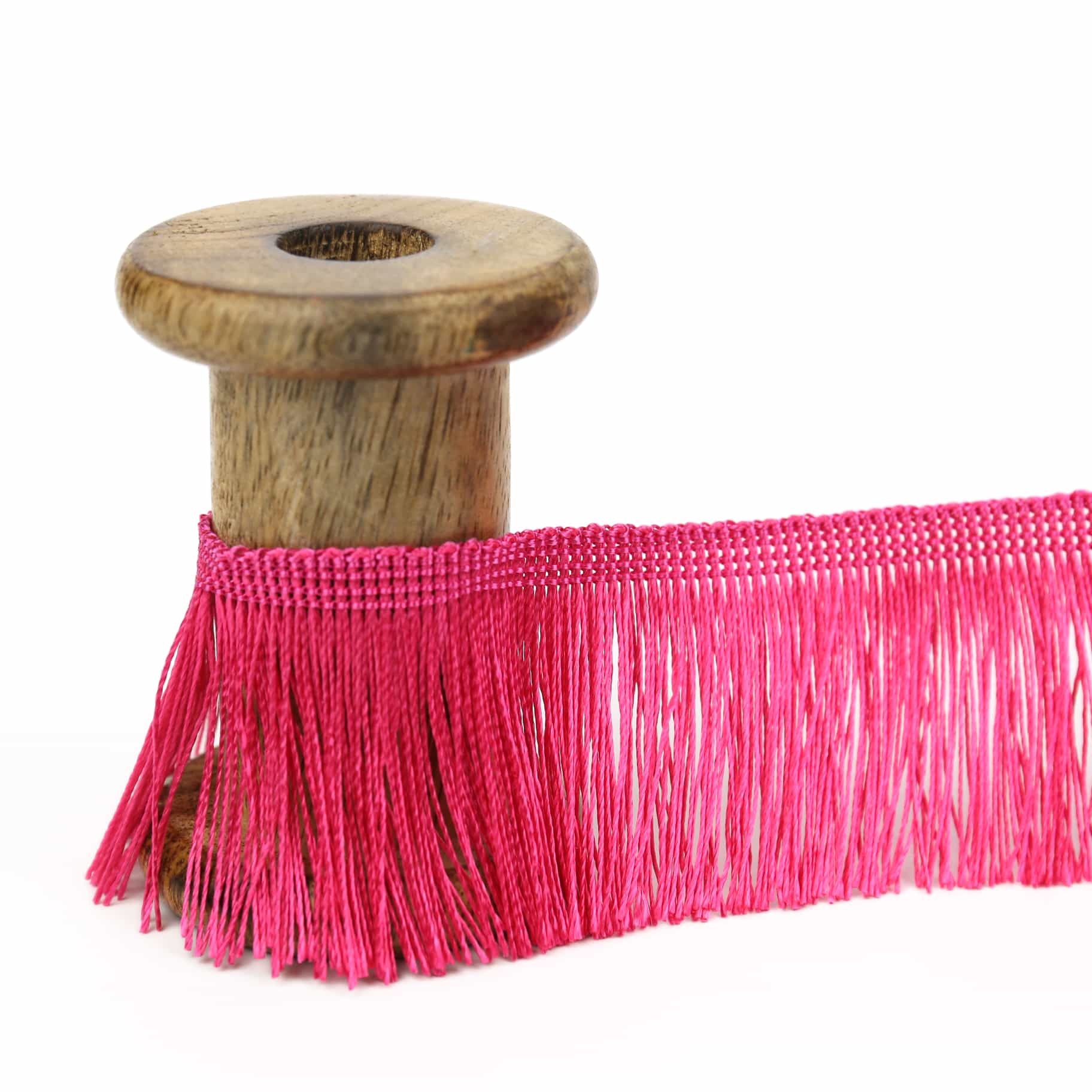 Fransenborte 35mm - 1 Meter Dekoband Für Nähen & Deko In Creme