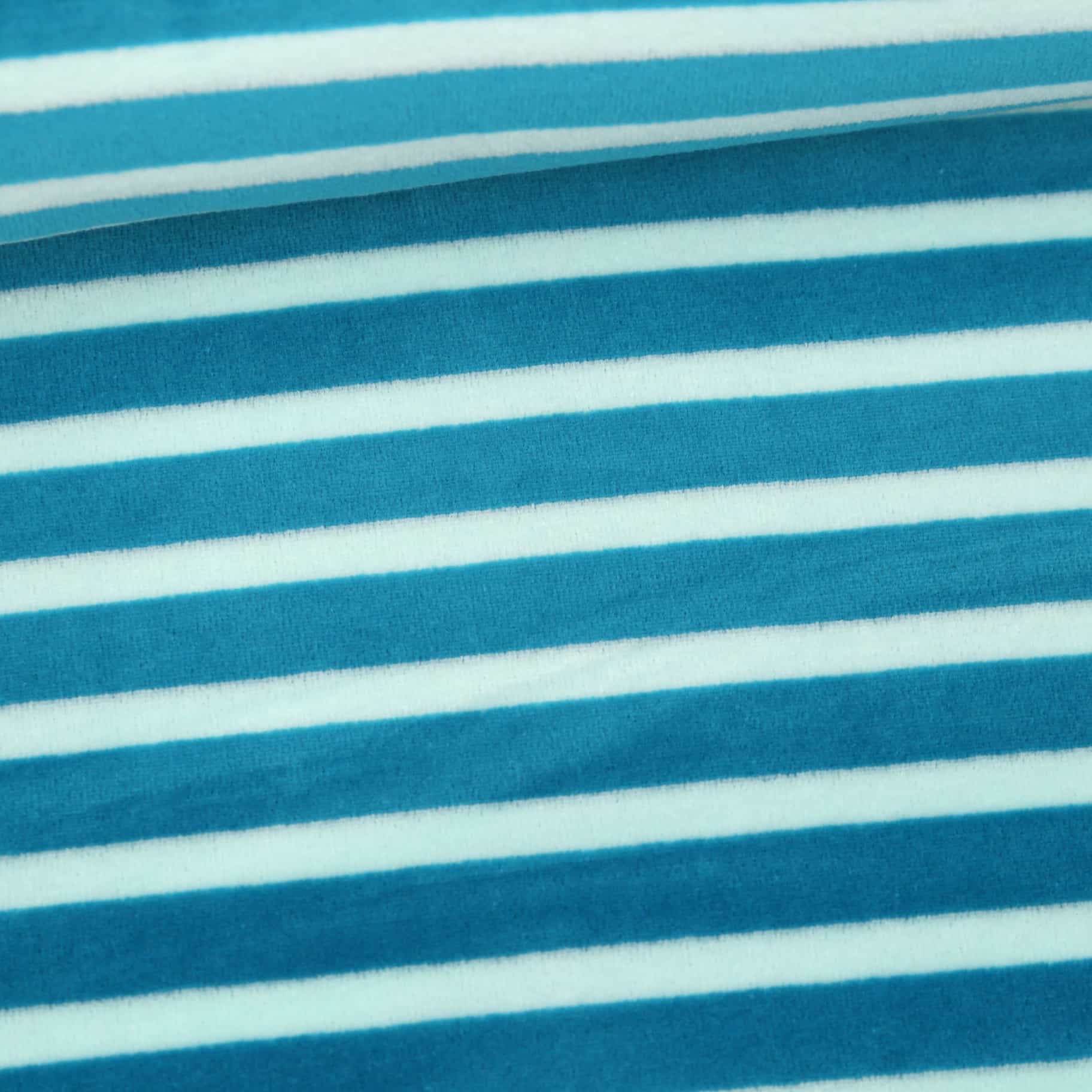 Streifen Nickistoff Gestreift Nicky Ben Ein Gestreifter Nickistoff