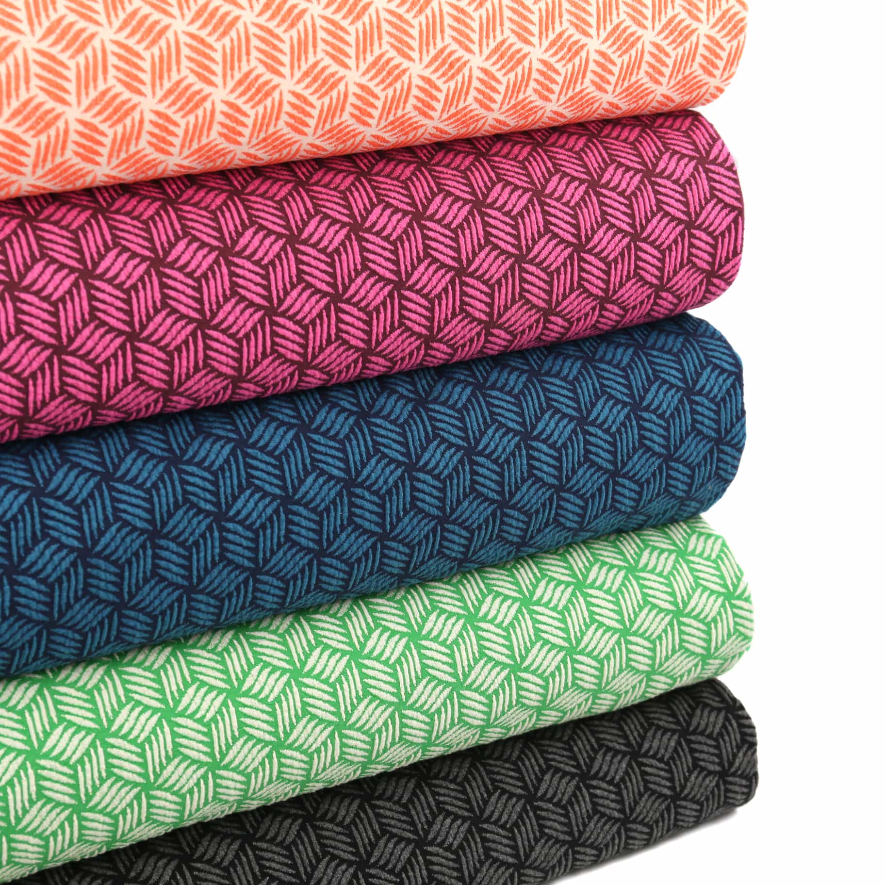 Knit Bio Jacquard Jersey Hamburger Liebe Jersey Jacquard Stoffe