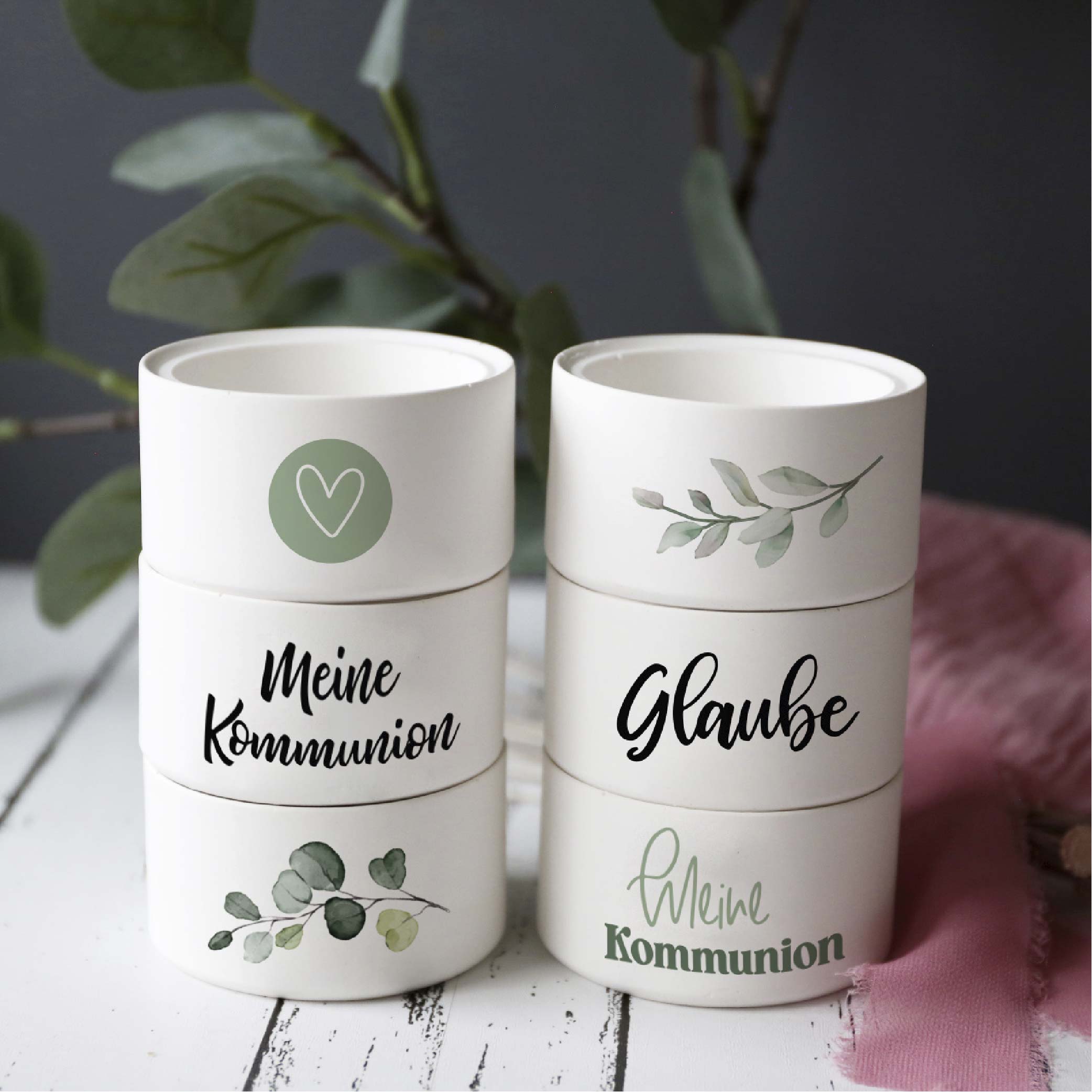 Weihnachten Rub On Sticker - 6 Blätter DIY Transferfolie Für Glas & Möbel