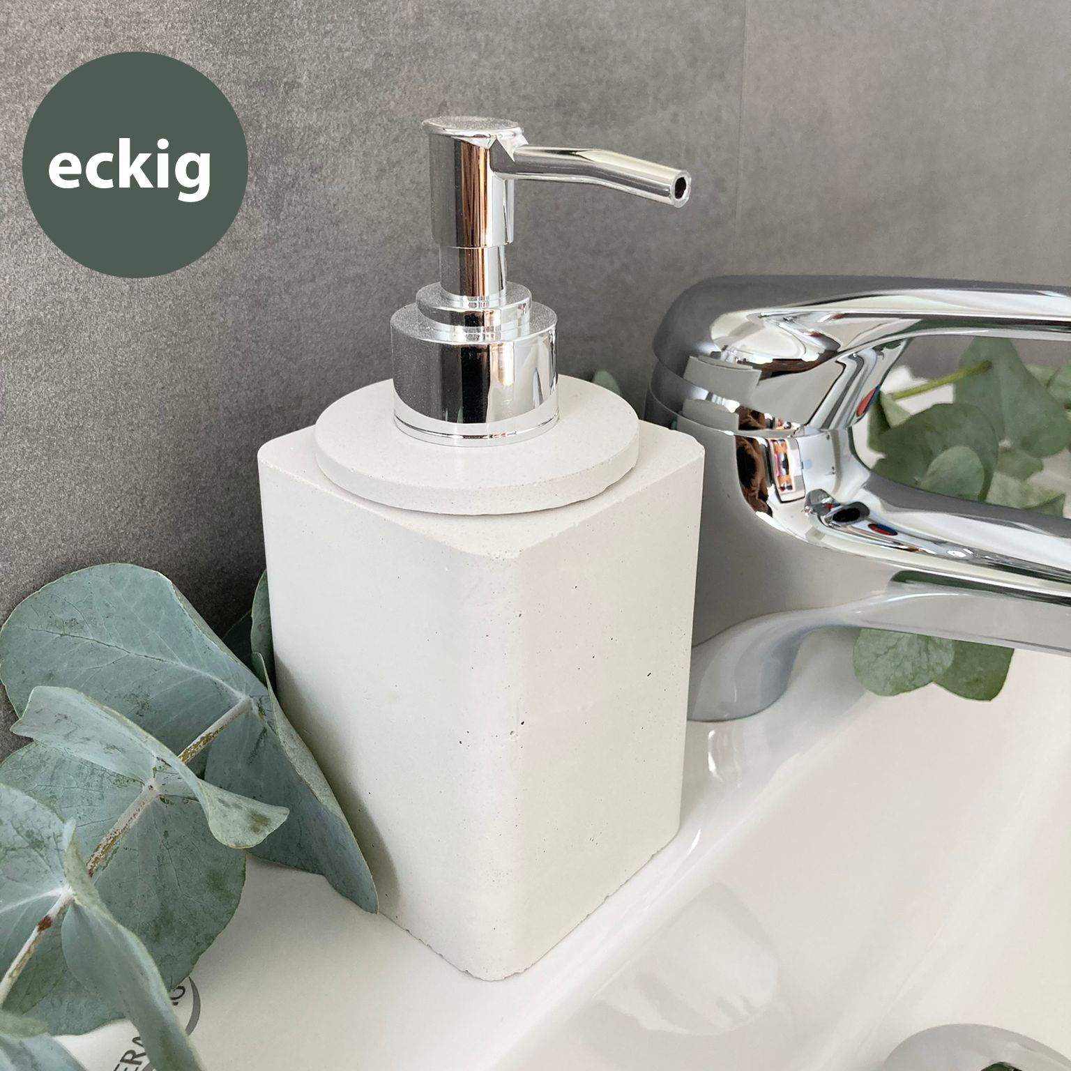 Bosign Soap Saver – Graue Silikon-Seifenschale, 13,5x10,5 Cm, Rutschfest & Langlebig