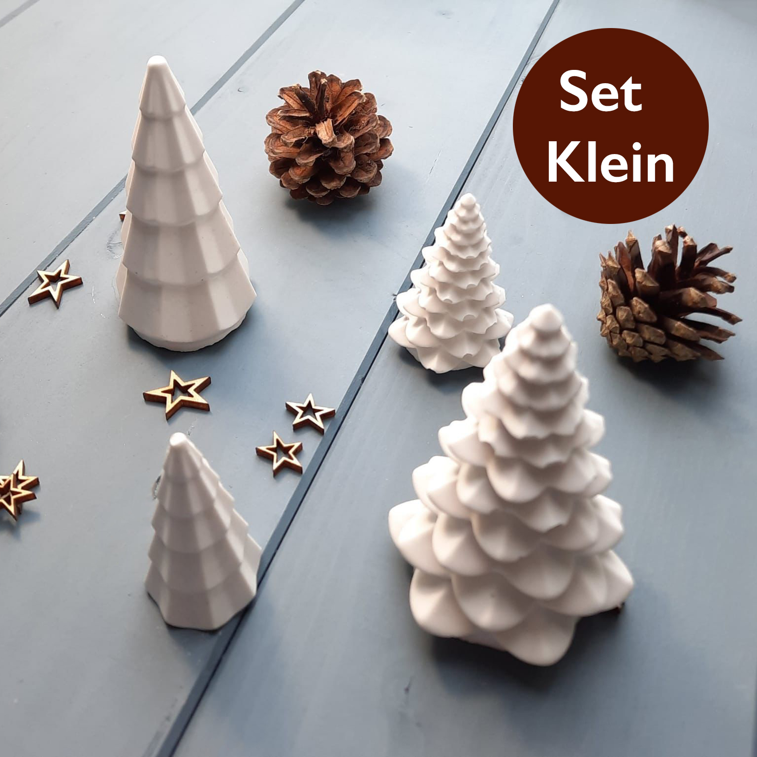 3D Weihnachtsbaum-Silikonform Zum Gießen – Für Kerzen, Harz, Gips, Wiederverwendbar & Leicht Zu Entformen